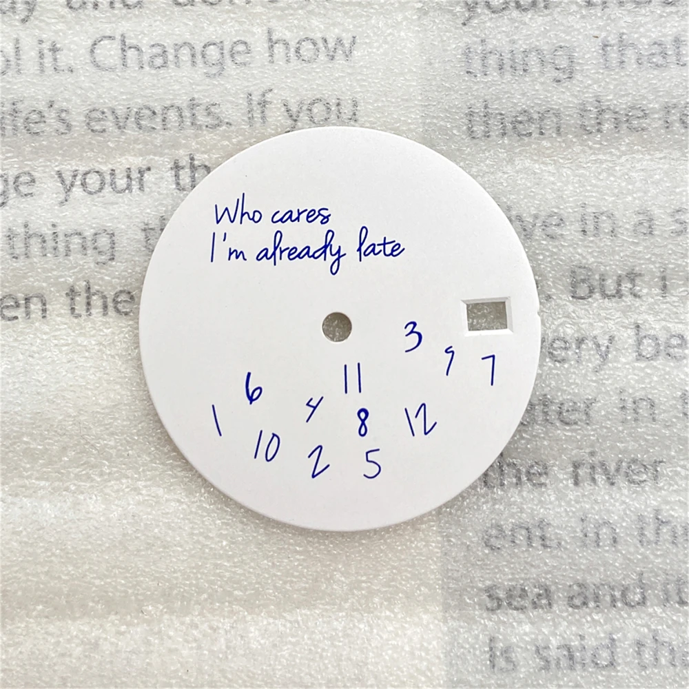 28.5MM nowa tarcza zegarka Datejust zmodyfikowana tarcza zegarka Explorer/Explorer II akcesoria do majsterkowania dla ruchu NH35/NH36/4R36 7S