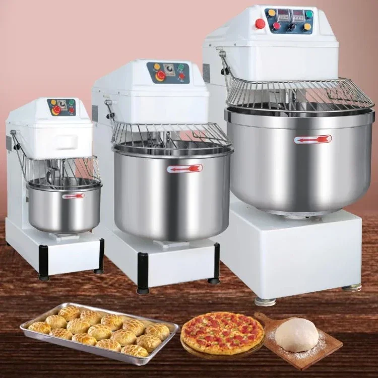 HS Bakery 15kg Flour H30 H20 Hs30 Hs40 25kg Hs60 H130 H60 Capacity 20kg Spiral Dough Mixer Macaron 50kg In South Africa Nigeria