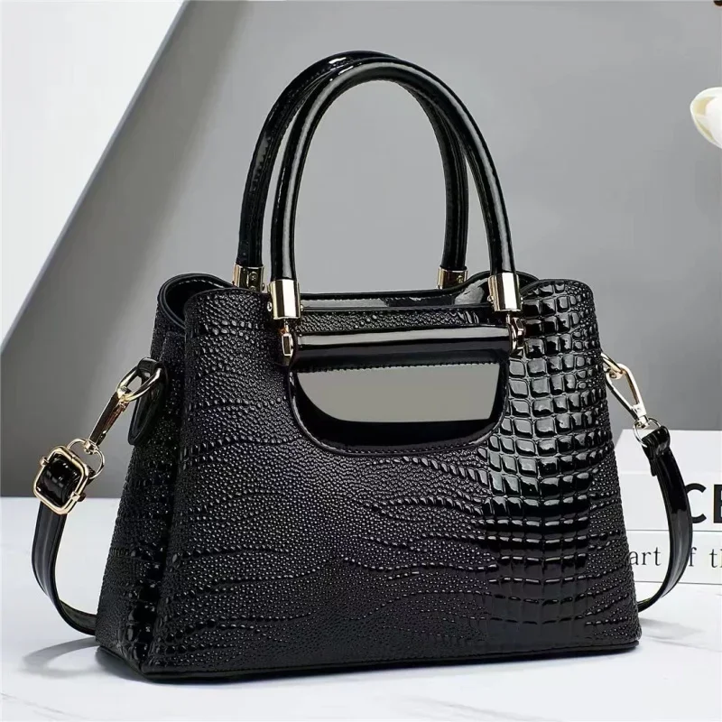 Stone pattern WOMEN\'S handbag vintage shoulder bag New PU leather crossbody bags MEN\'S AND WOMEN\'S Business Bag bolsas mujer sac