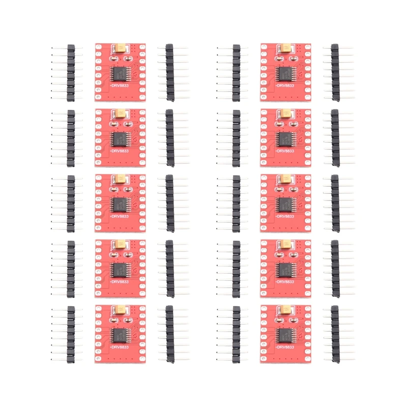 DT98 10PCS DRV8833 Dual Motor Driver Module 1.5A 2.7-10.8V for Arduino Robotics Projects High Efficiency