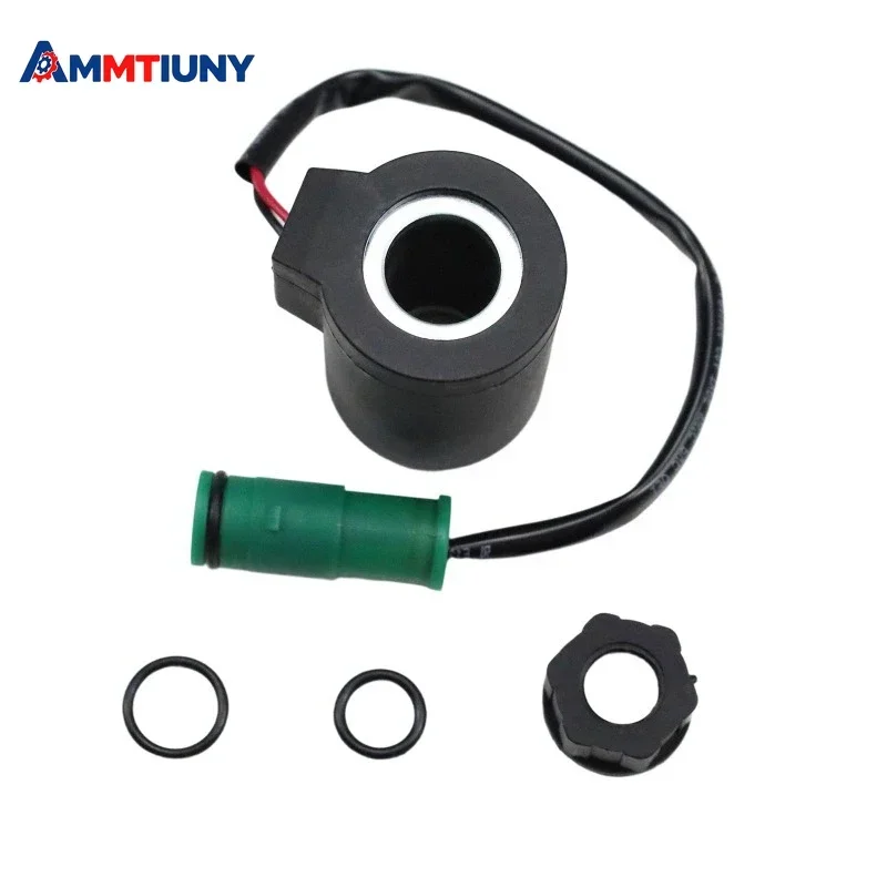 1PCS 24V Solenoid Coil Fits for VOLVO EC140 EC160 EC210 EC240 EC290 EC330 EC360 Excavator EC460 EC210B VOE 14527267 14527267