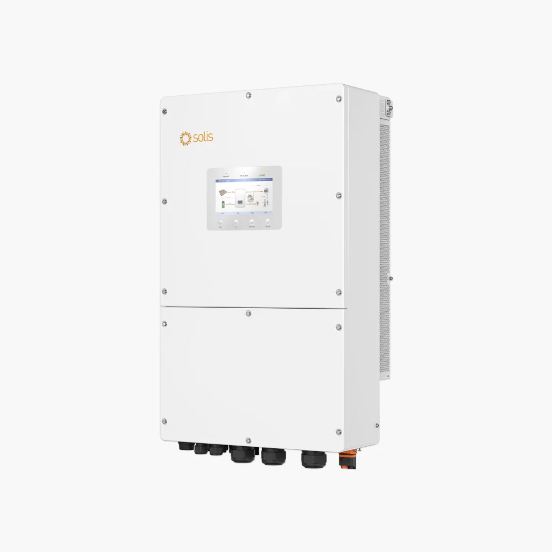 Solis EU IP66 30kW 40kW 50kW Power Three Phase High Voltage Hybrid Solar Inverter For Solar Energy System view 3