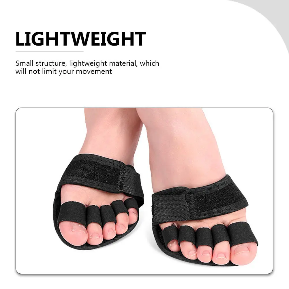 1Pair Yoga Socks Forefoot Cushions Lightweight Exquisite Non-Slip Forefoot Pads Breathable Front Foot Pads for Summer Comfort