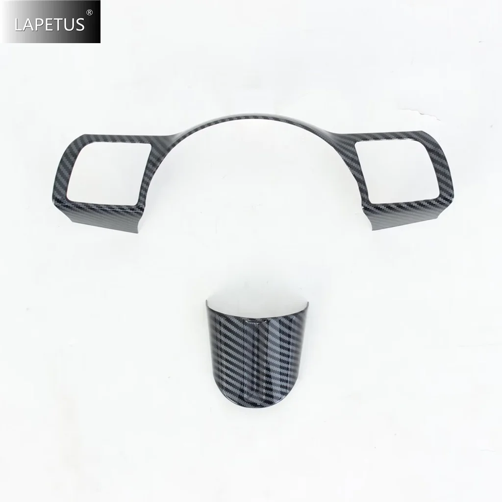

Carbon Fiber For Hyundai Sonata 11th 2024 2025 Car Steering Wheel Frame Button Panel Decoration Cover Trim Accessories Interior