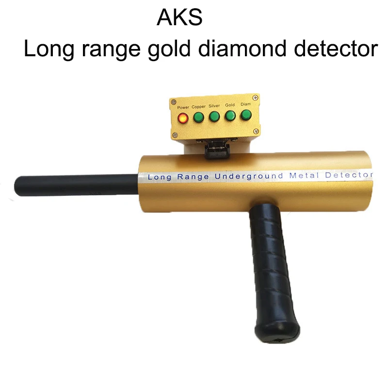 AKS Metal Detector GPS Metal Signal Detector Outdoor Positioning Treasure Hunting High-precision Underground Metal Detector