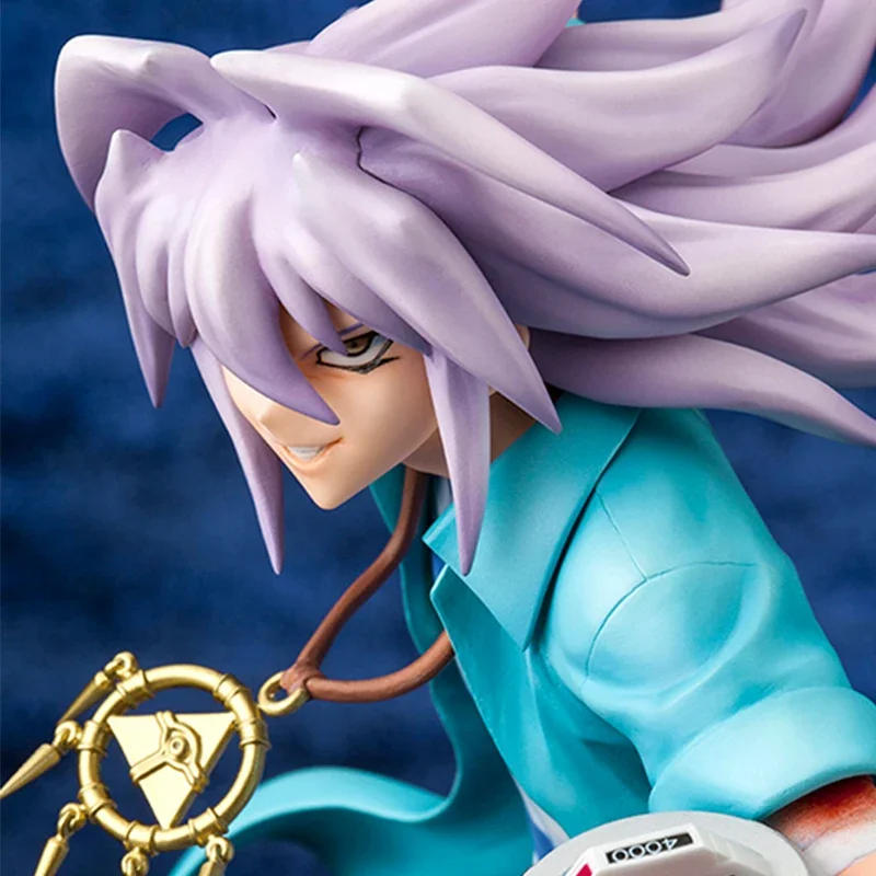 In magazzino Kotobukiya ARTFX J Duel Monsters Ryou Bakura Original Anime Figure Model Toys for Boys Action Figure Collection Doll