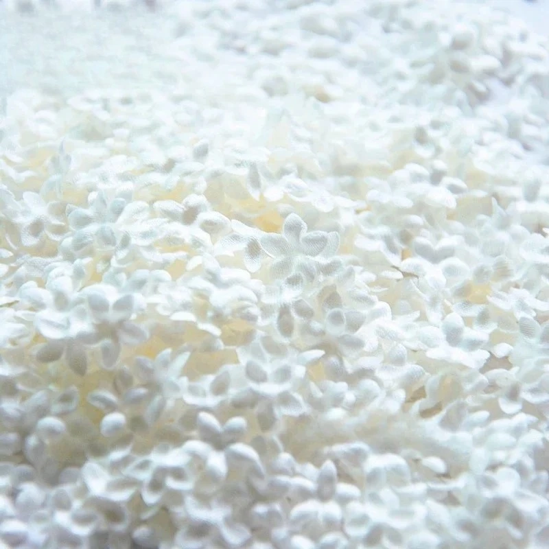 

200PCS/Pack. Dress Decoration Satin Small Flower Petals.Doll Mini Materials.Handmade DIY Decorative Flower Pieces Accessories