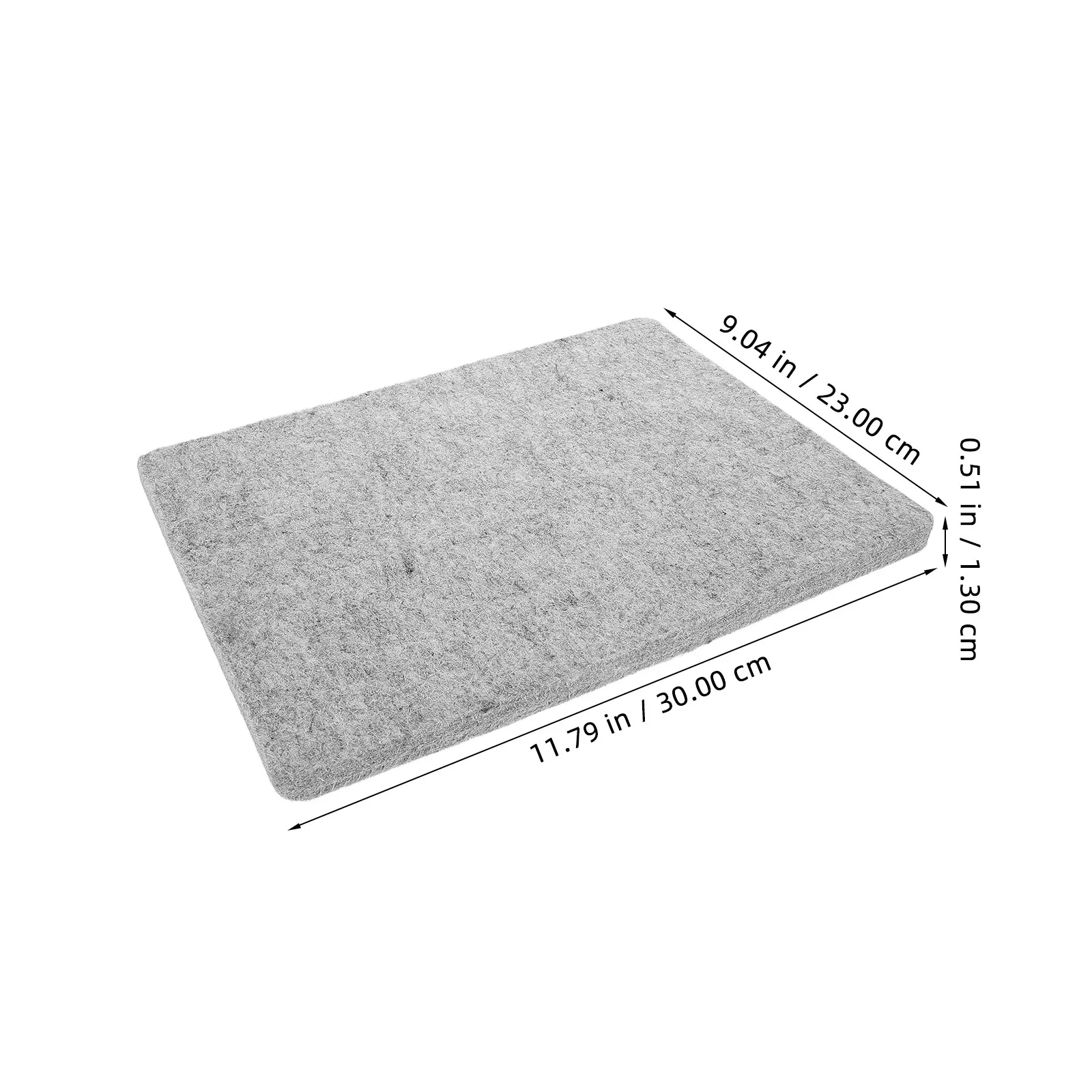 Portable Countertop Ironing Mat for Pressing Mats Cloth Board Pad Only Felt Quilters High Temperatures Flat
