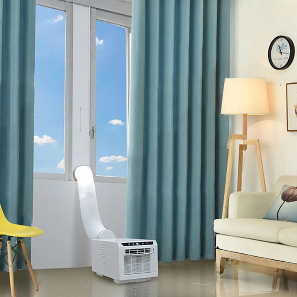 جهاز تكييف الهواء لشبكة البعوض بقوة 110 فولت/220 فولت مكيف هواء متنقل يعمل بنظام التصريف المجاني مكيف هواء محمول للسيارة خيمة للتخييم مكيف هواء صغير