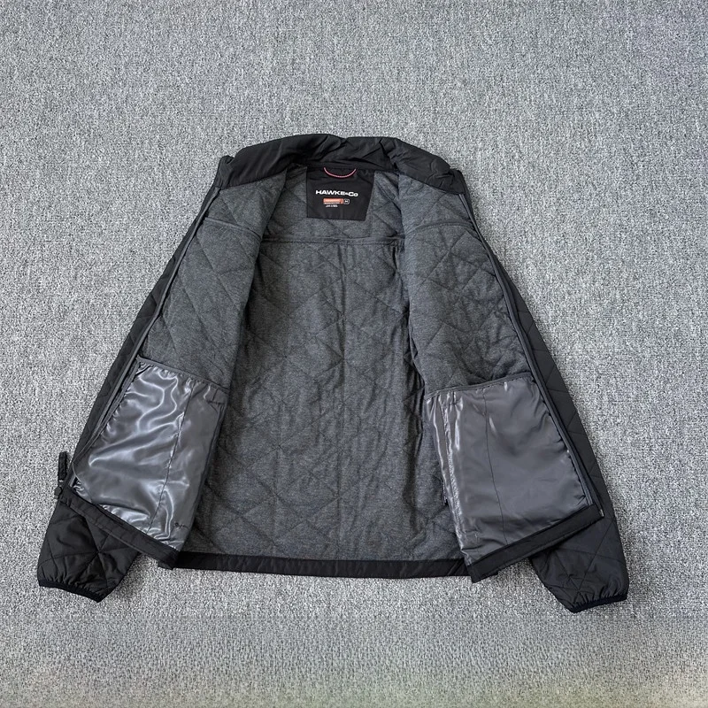 

Men's Lightweight Cotton Jaet Slim Fit Casual Stand Collar Sweat Cloth Spring Autumn Outerwear Thin Model No Brand