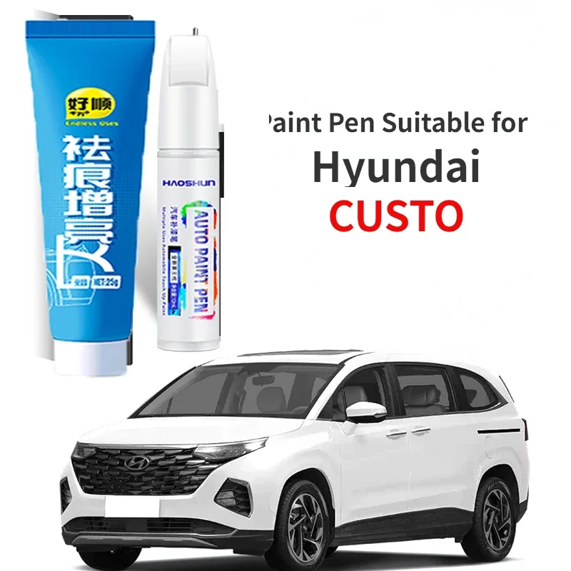 

Ручка для краски подходит для Hyundai CUSTO, аксессуары для модификации CUSTO, автомобильные принадлежности, фиксатор краски, белый цвет, оригинальная автомобильная краска
