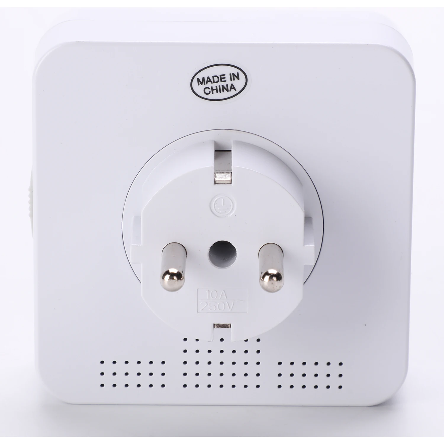 EU 24 Hours cyclic Programmable Mechanical Timer Switch Plug  Outlet Grounded  Smart  loop Switch Socket Indoor Auto Power off