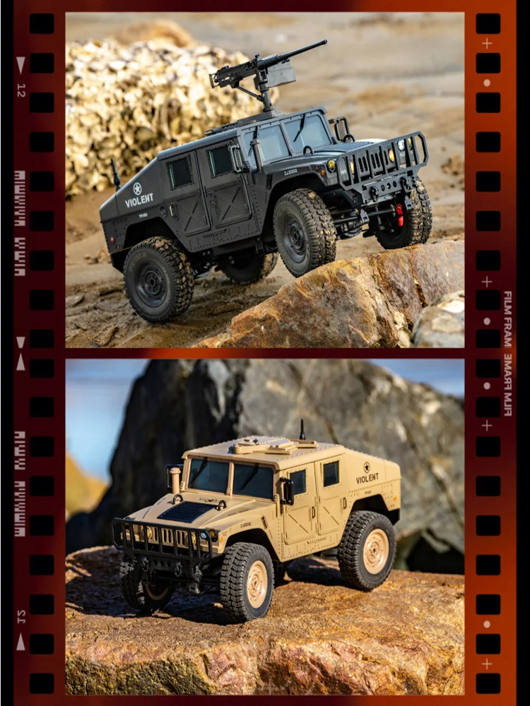 C8835 RC Auto 2.4G Afstandsbediening Terrein Off-road Truck Elektrisch Klimvoertuig met Licht Kind Volwassen Kerst Verjaardagscadeaus - afbeelding 2