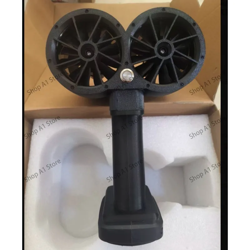 New Dual-Turbine Blower, High Pressure High Speed Brushless Motor, Cordless for Car Drying, Snow, Dust & Leaf Cleaning