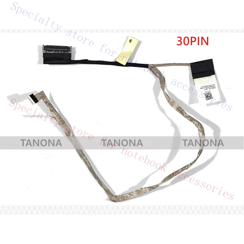 R+  New 0JDGJY JDGJY For Dell Latitude E5270 FHD Screen LCD Video Cable Line 30PIN