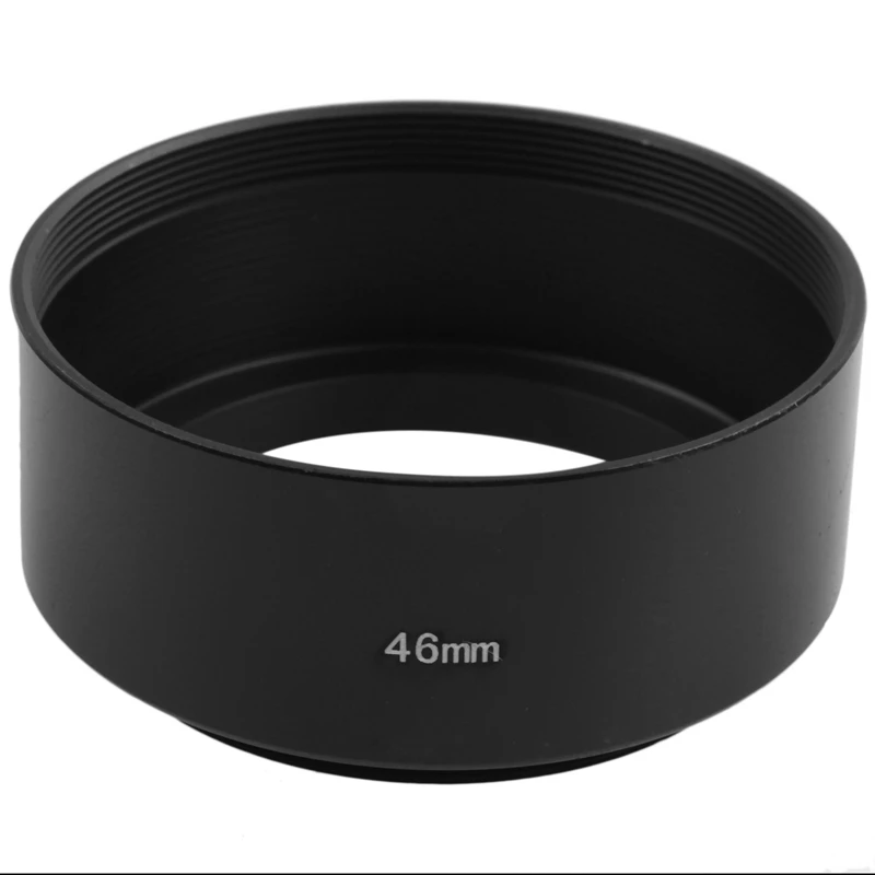 RISE-2X 46Mm Mount Standard Metal Lens Hood For Canon Nikon Pentax Sony Olympus