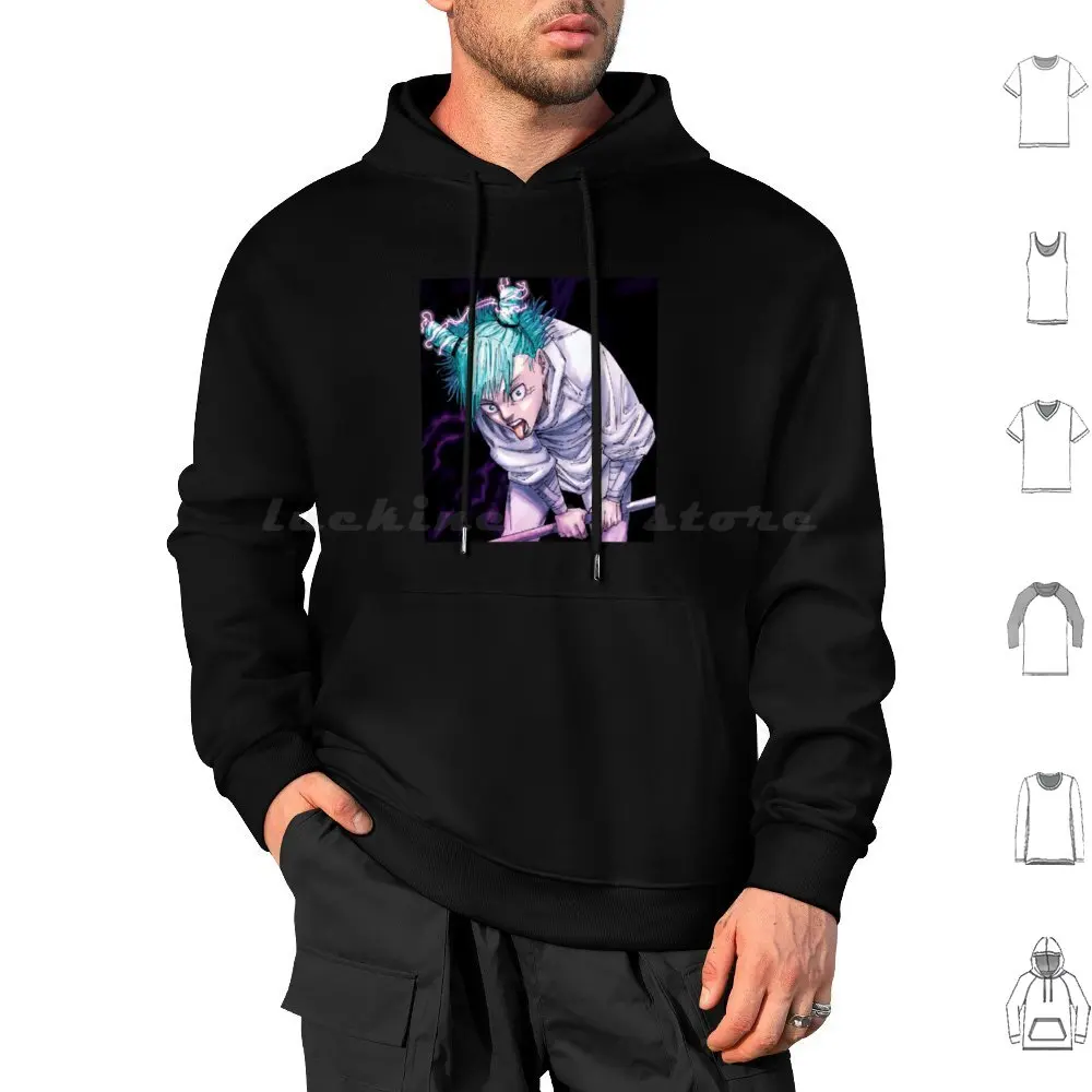 Kashimo Jjk Hoodie Cotton Long Sleeve Kashimo Jjk Kashimo Kashimo Jjk Jjk Kashimo Hajime Sukuna Toji Kinji Hakari