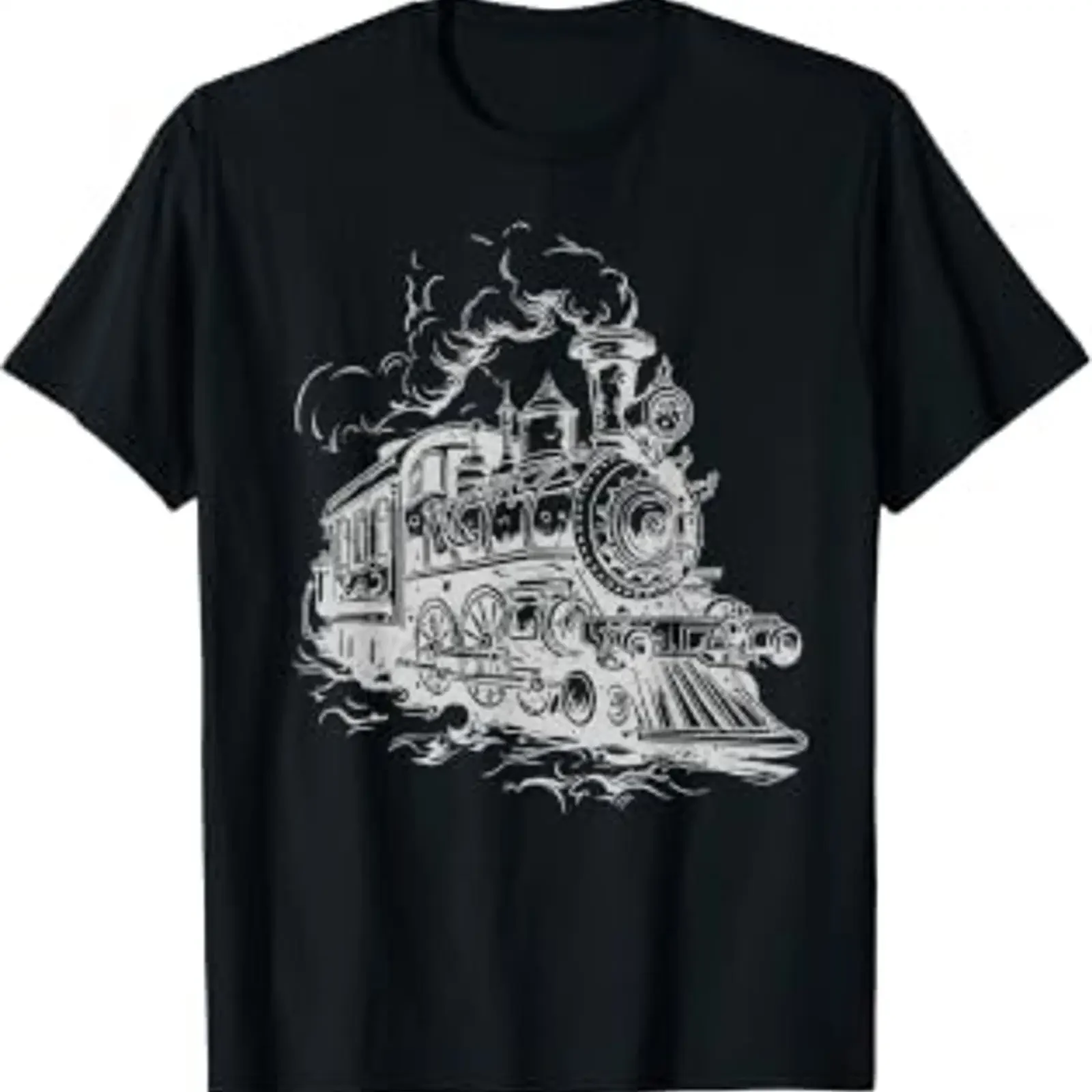 Noch Liebe Züge Lokomotive Modelleisenbahn Zug T Shirt vintage Washed fashion Slightly Stretched homme Casual Soft
