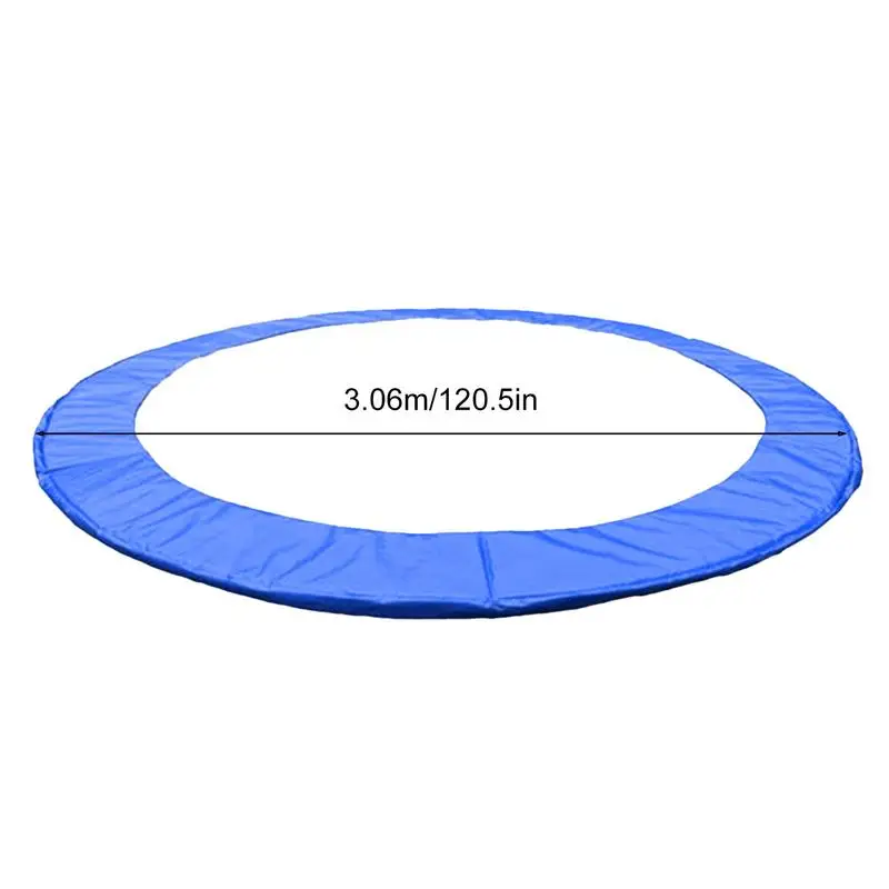 10/8 Feet Trampoline Safety Pad Mat Waterproof Trampoline Accessories Spring Protection Cover Replacement Pads 244cm/306cm