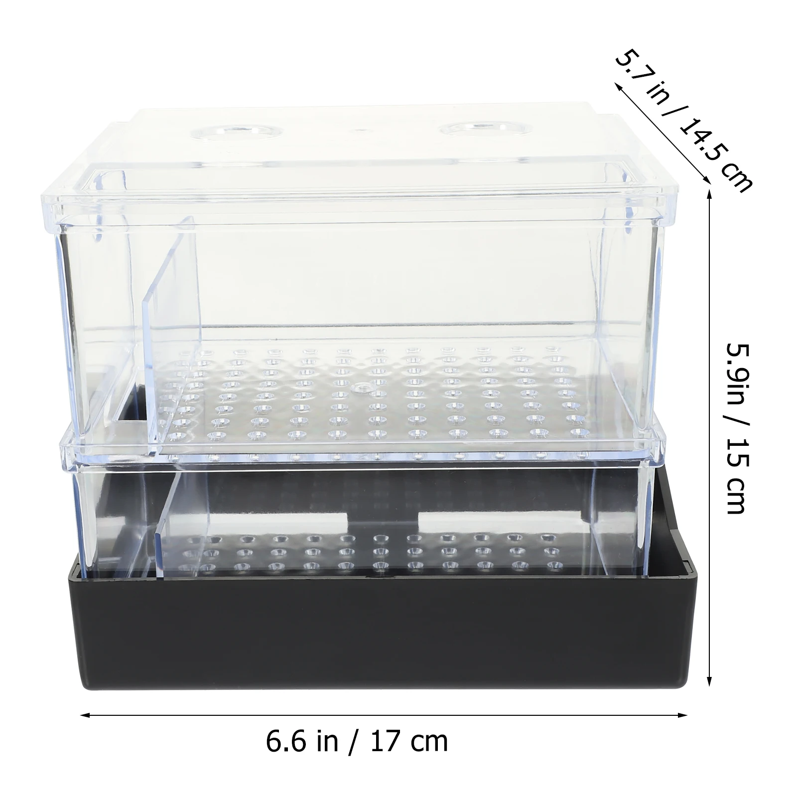 

Turtle Tank Filter Professional Household Case Reusable Aquarium Supply Compact Plastic Transparent Filter Box Pet Accessories
