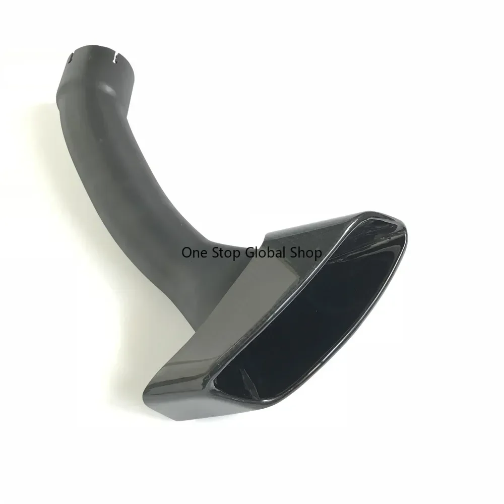 X6M carbon fiber exhaust pipe muffler tip for 2008 ~ 2014 X6 E71 30D 35D 40D tailpipe styling