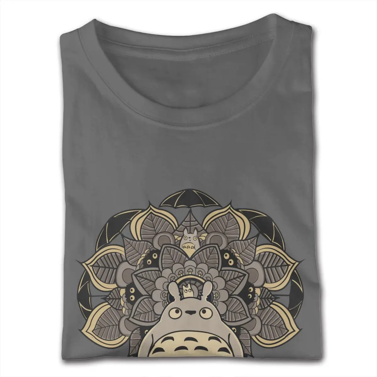 Mandala Neighbor Totoro T Shirt Youth Guy 2020 High Quality Tshirt Man Short Sleeve Discount Branded Unique Apparel