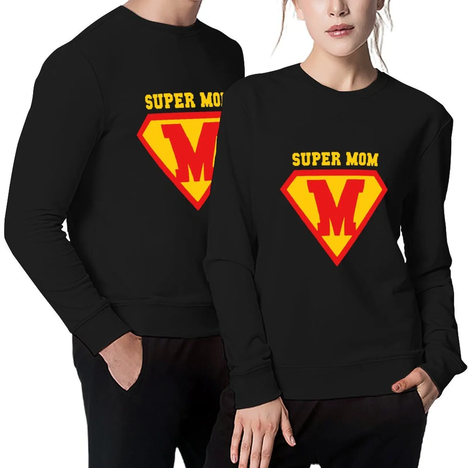 

Super Mom Pullover men's coat men's winter sweater men clothes autumn hooded sweatshirt