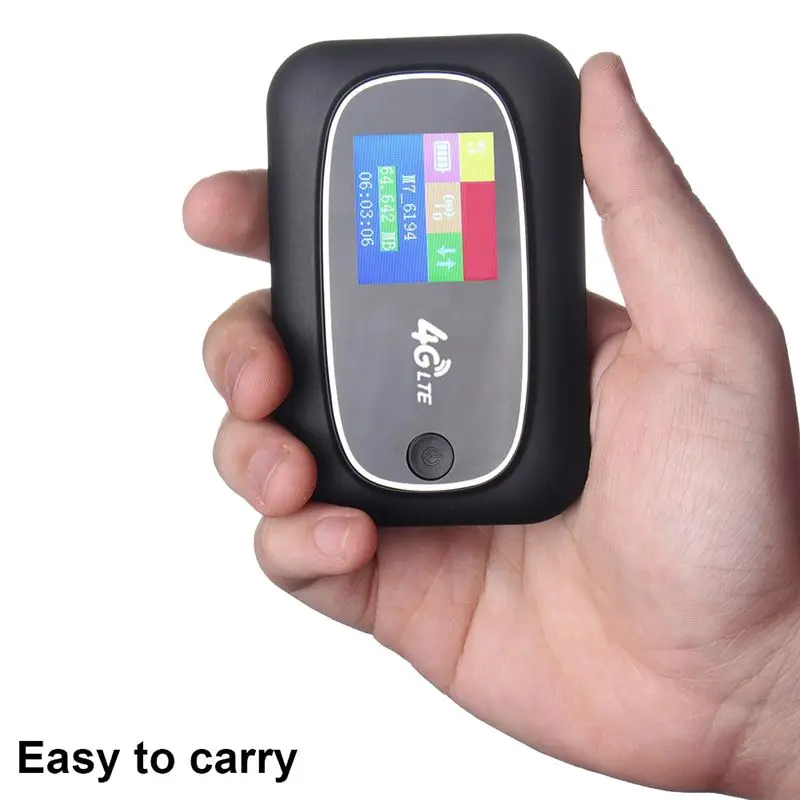 L62A Wifi Router Portable Wifi Router 4G With Sim Card Slot Unlocked Modem Wifi Router