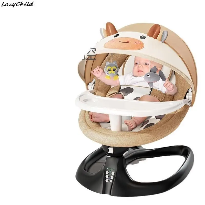 Coax Baby God Baby Electric Rocking Chair Newborn Baby Soothing Chair Recliner Baby Sleep Cradle Bed Can Sit And Lie Down