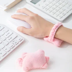 Colorful Soft Wrist Rest Support Cushion Comfort Computer Mouse Pad for Typing Desk Keyboard Wrist Pad Hand Pillow Home Office