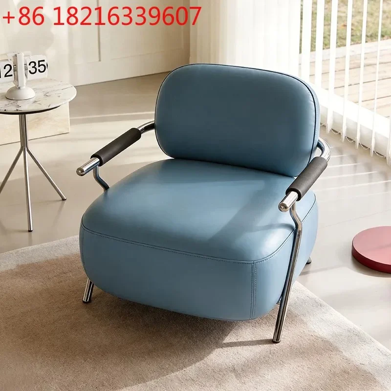 YAO Italian minimalist light luxury single leisure living room B & B leisure reception back chair