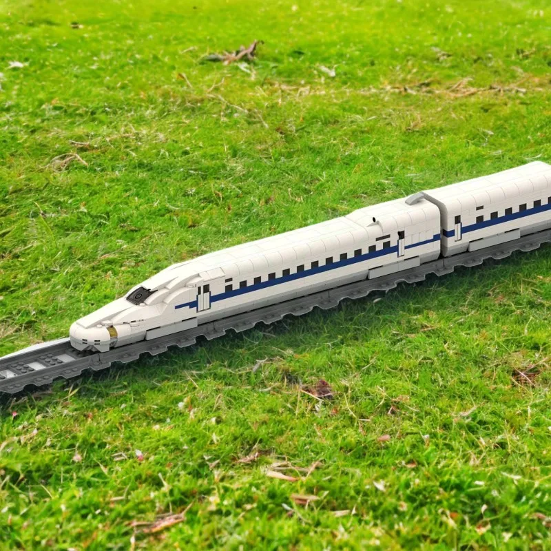 

2871PCS MOC Custom Building Block Set: Shinkansen N700 Bullet Train, 1:70 Scale, Perfect for Train Theme Enthusiasts