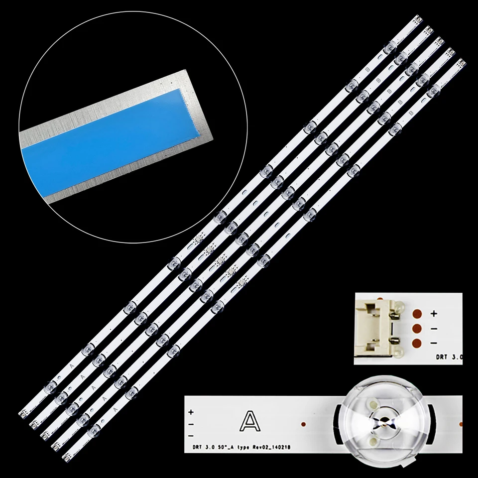 あ New 10pcs LED strip for 50LB5830 50LB6100 50LF6000 50LB5300