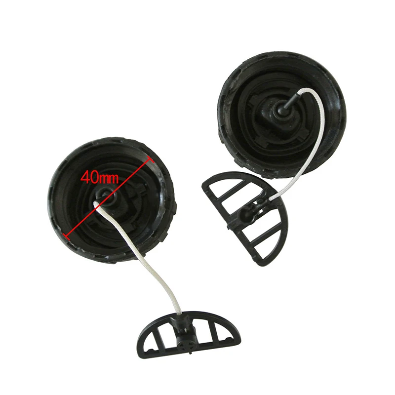 2pcs Fuel Tank Cap Oil Cap Fuel Filler Cap Replacement For MS170 MS180 017 018 Chainsaw Fuel Tank Air Cap Assembly