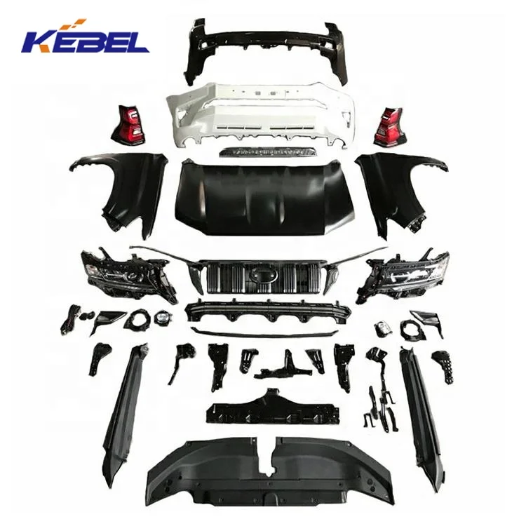 KEBEL High Quality Car Bumper Front Set Body Kits Good Price Front Bumper Set for Toyotas Land Cruiser Prado 2018