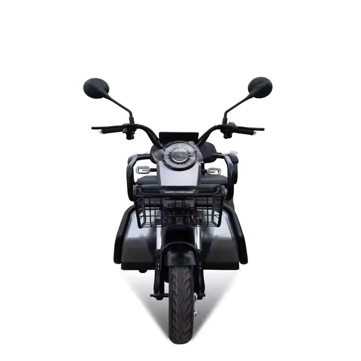 QQW Factory popular adult   motorcycle passenger electric 3-wheel bicycle tricycle