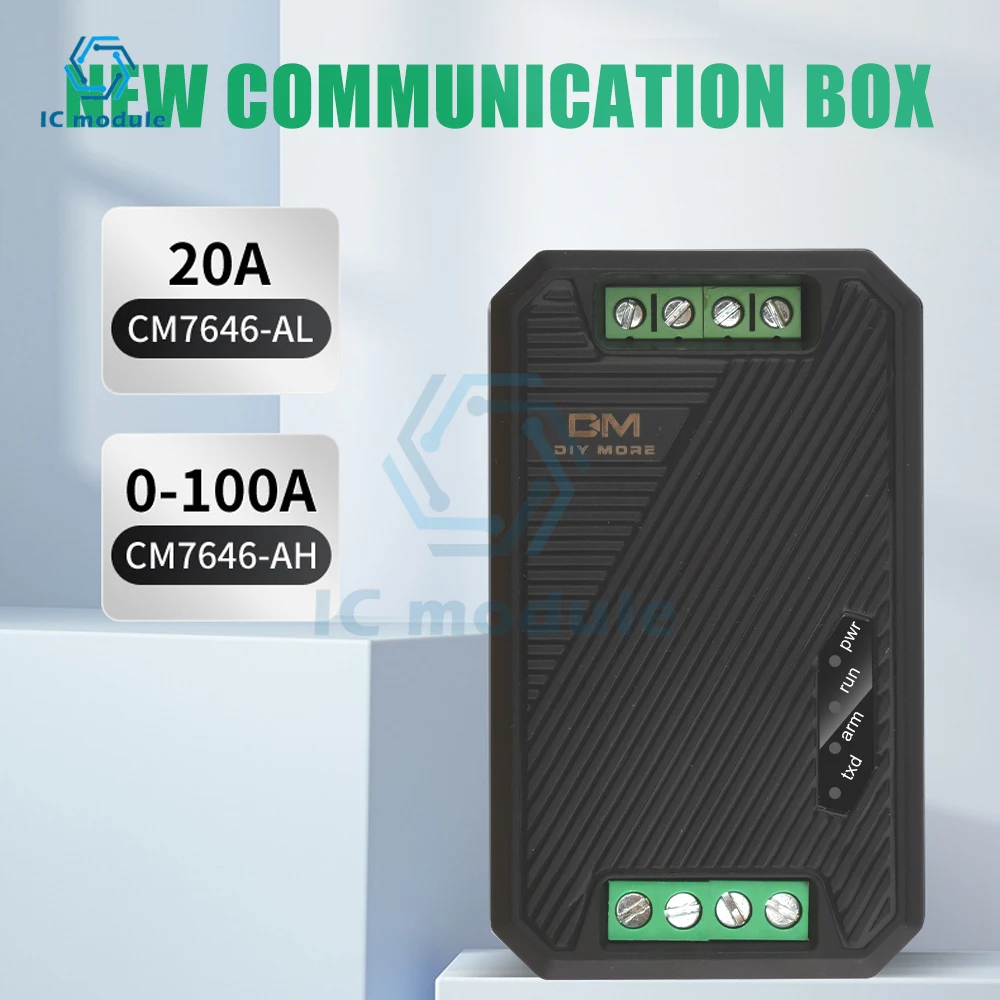 AC80-260V RS485 serial port communication module digital display voltage current digital voltage current power meter