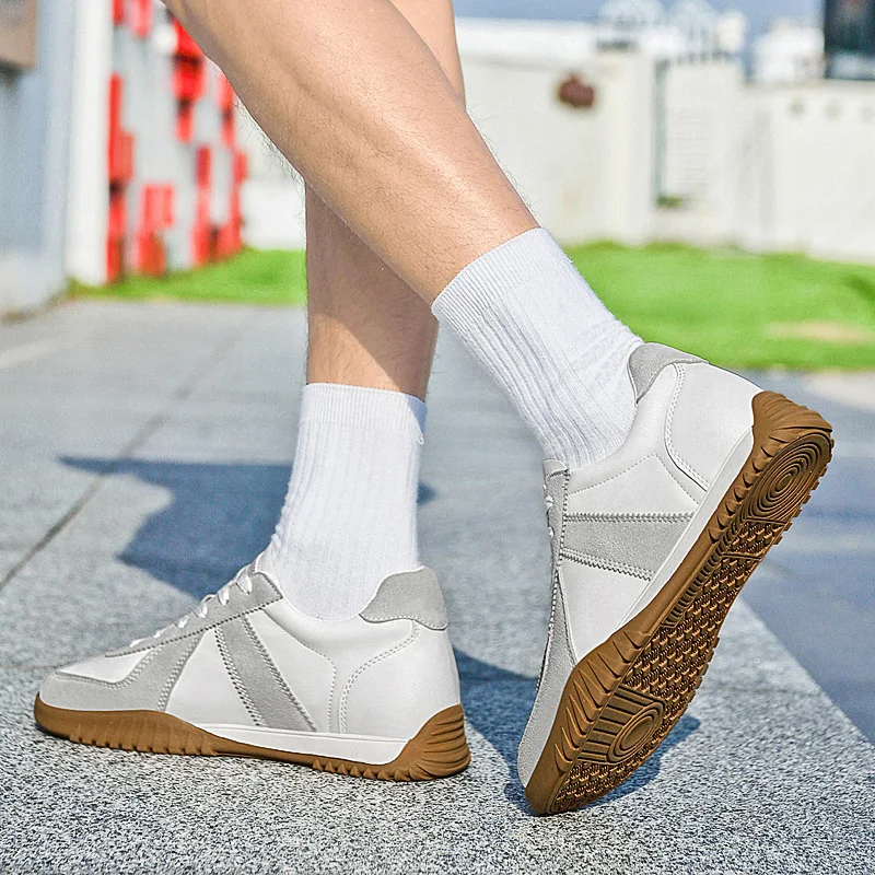 Image 5: Chaussures rehaussantes pour hommes, baskets Oxford, semelle intérieure de levage, hauteur de 6CM, augmentation de sport, grande taille 36-44