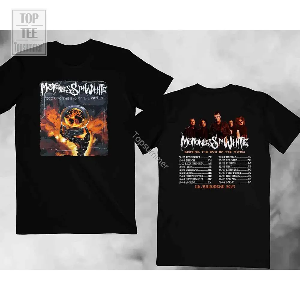 2023 г., бездвигательная футболка с белым наконечником мира, футболка 3