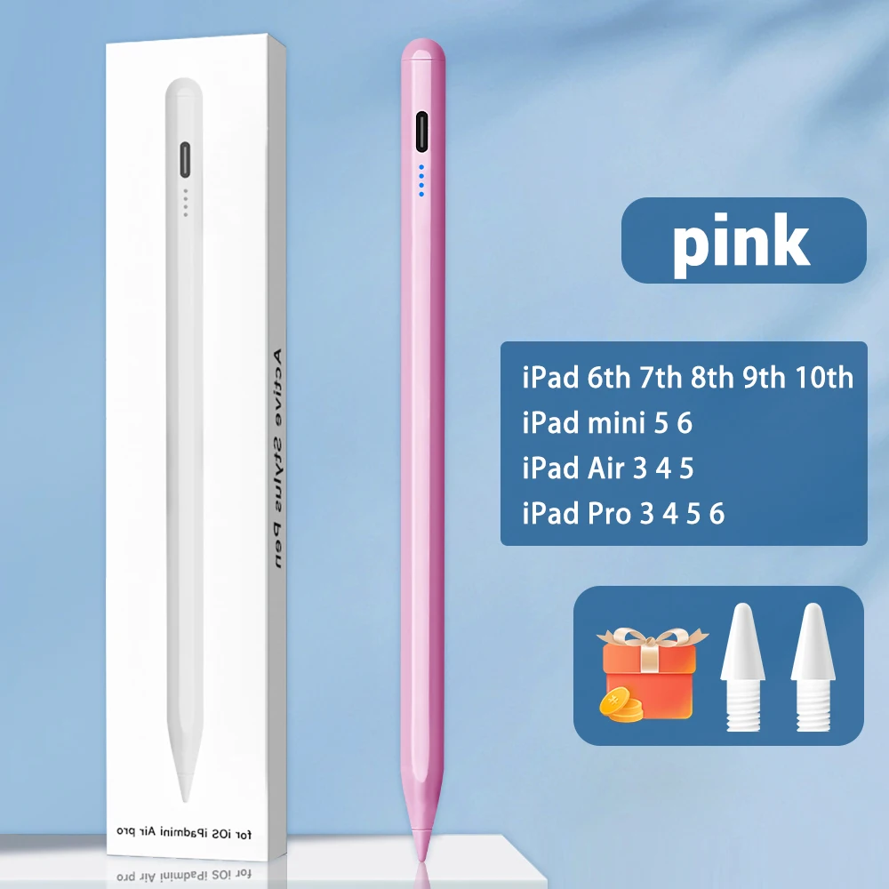 Für Apple Pencil Palm Rejection für Apple Pencil 2 1 Stylus Pen iPad 2022 2021 2020 2019 Pro 11 12,9 Air 4 5 7 8 9 10. Mini 5 6