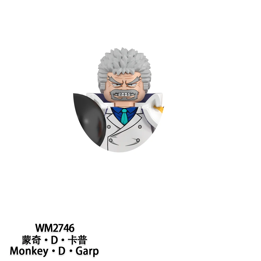 WM6187 WM6188 WM6189 WM6190 Cartoon Series Characters Building Blocks Anime Action Figure Accessories Model Bricks Toys For Kids