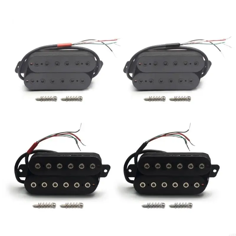 Adjustable Height Humbucker Pickup High Sensitivity Guitar Pickup For Electric 6 String With Low Noise Technology 24BD