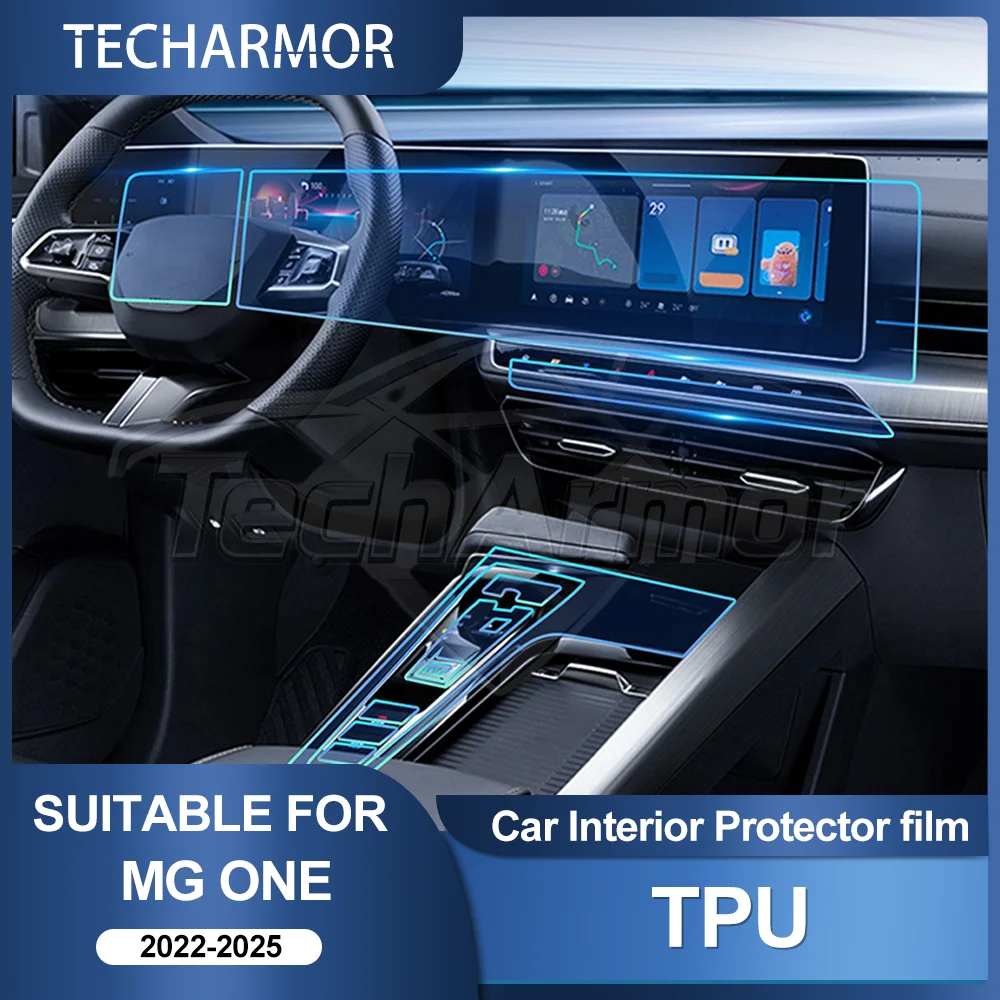 Auto Innen TPU Schutz Anti-scratch Film Für MG One 2022-2025 Auto Schutzhülle Transparent reißfest Aufkleber zubehör