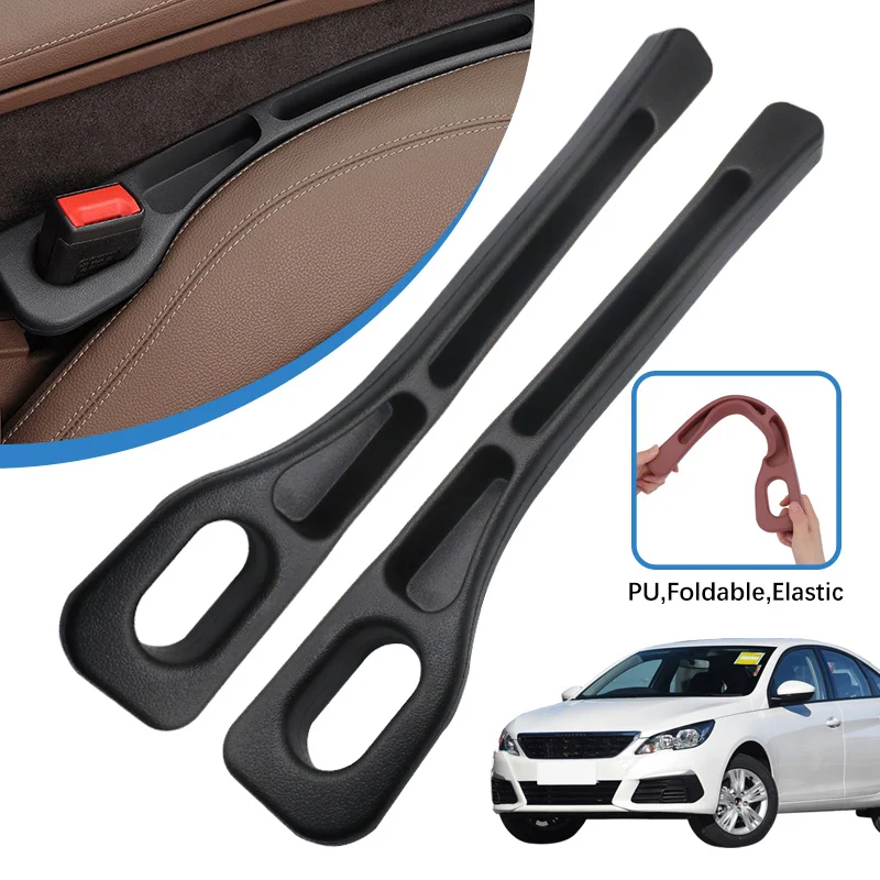 Car Seat Gap Leak-proof Storage Plug Strip For Peugeot 308 T9 T7 Car Seat Gap Filler Organizer Interior Decoration Accessories