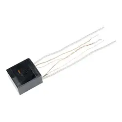 15KV Arc Ignition High-voltage Inverter Boost Tesla Coil Low-power Pulse Ignition Transformer Module 1.4x1.4x0.7cm