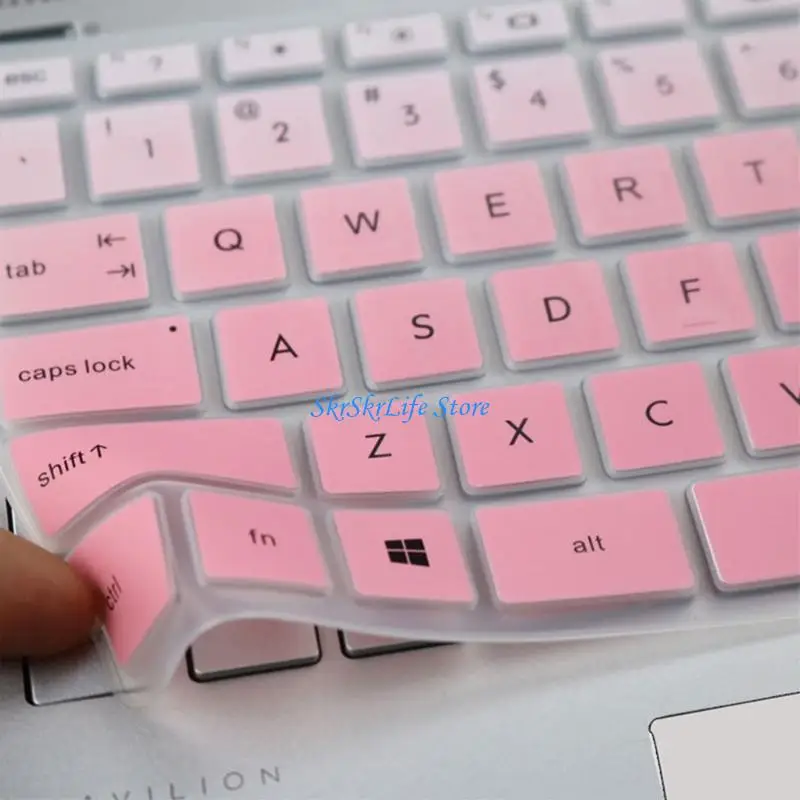 

E65E Silicone Keyboard Sleeve Skin for Pavilion 15 cc707TX Keyboard Film Cover