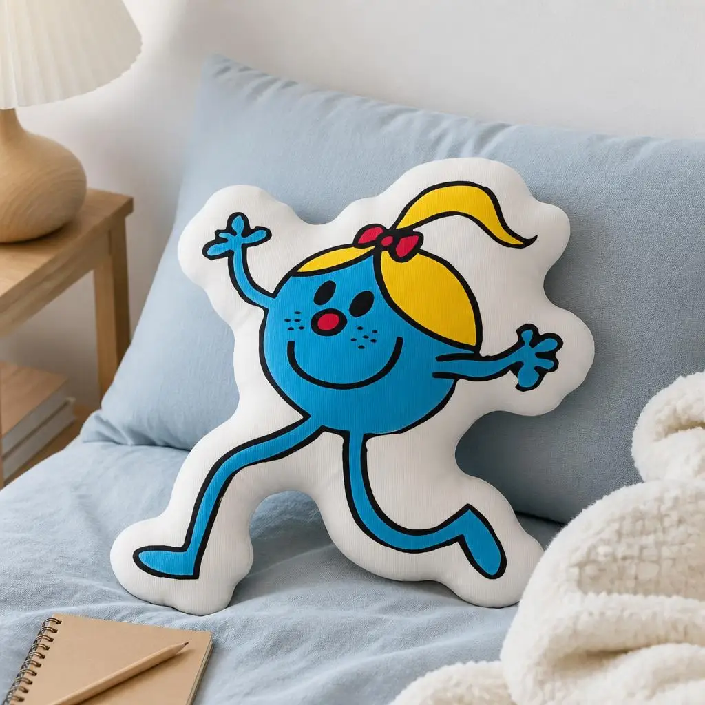 M-Mr M-Men L-Little M-Miss BIG BLOCKER Cushion Irregular Stuffed Throw Pillow Home Decor Gift Sofa Bed
