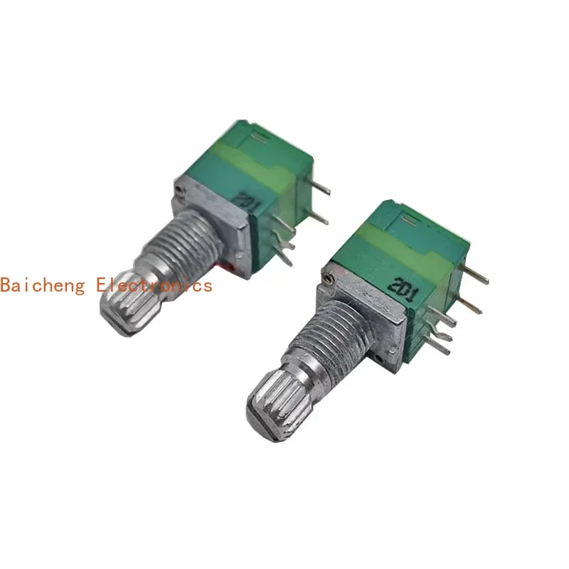 10PCS Precision potentiometer R09 type volume control single link switch A5K flower shaft 15 long