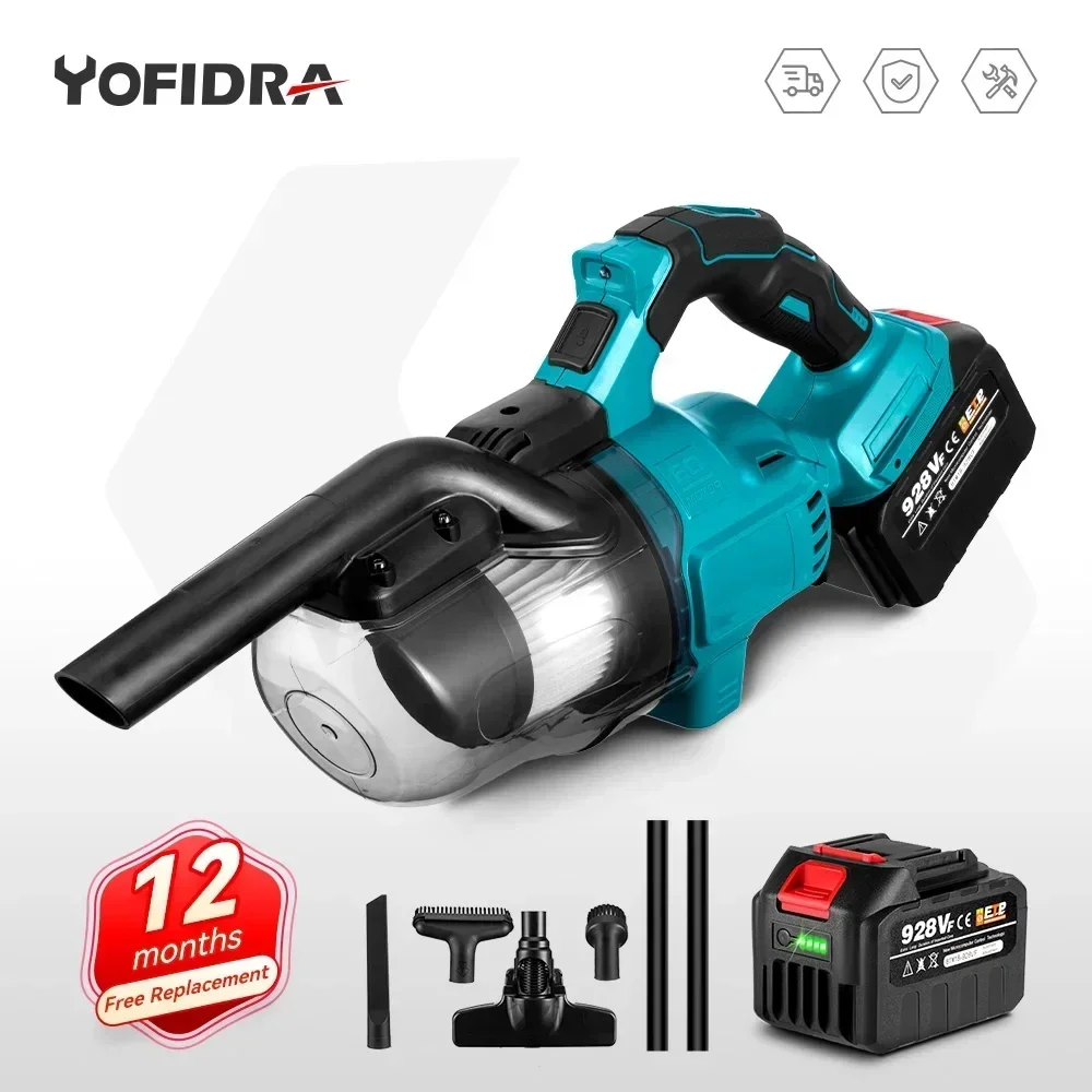 1000W Cordless Handheld Electric Vacuum Cleaner Powerful Rechargeable Household Indoor Cleaning Tools For Makita 18V Battery