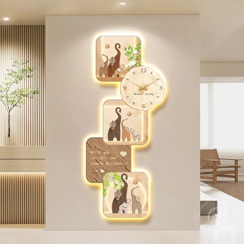 Luxury Digital Wall Clocks Modern Aesthetic Interior Art Mural Wall Watch Fashion Minimalist Reloj Pared Living Room Decoration